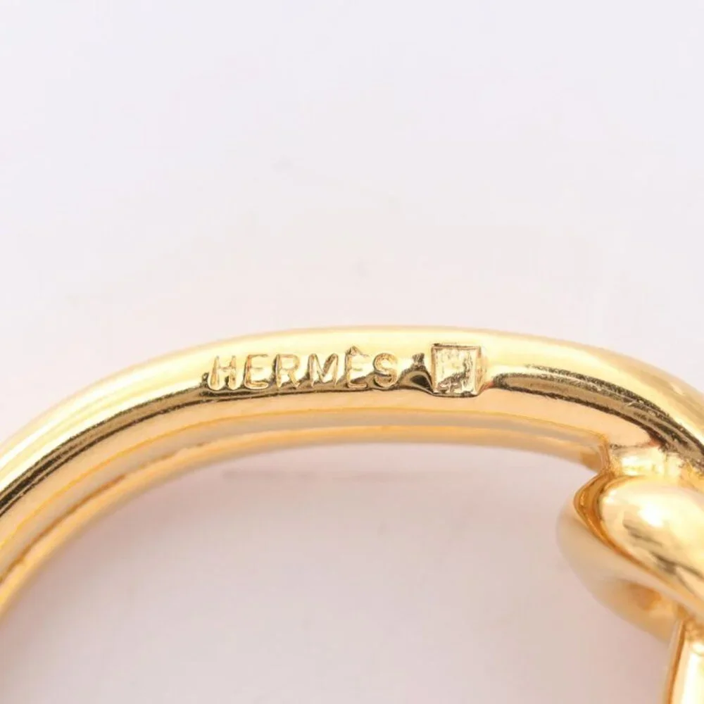 Hermes Scarf Ring Atame Gold - Picture 3 of 5